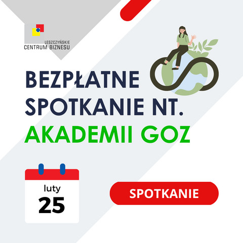 Bezpłatne spotkanie na temat Akademii GOZ