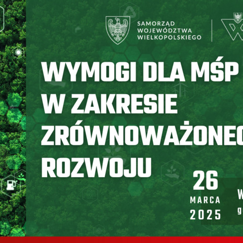 Wymogi dla MŚP w zakresie zrównoważonego rozwoju