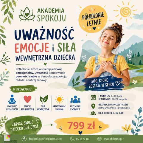 Półkolonie letnie w LCB - zapraszamy!
