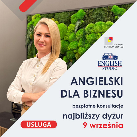Bezpłatne konsultacje z języka angielskiego we wrześniu